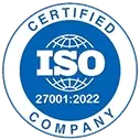 ISO/IEC 27001 certified company mark