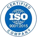 ISO certified company mark